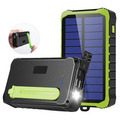 Powerbank Solcell 10000 mAh m/handvev Denver